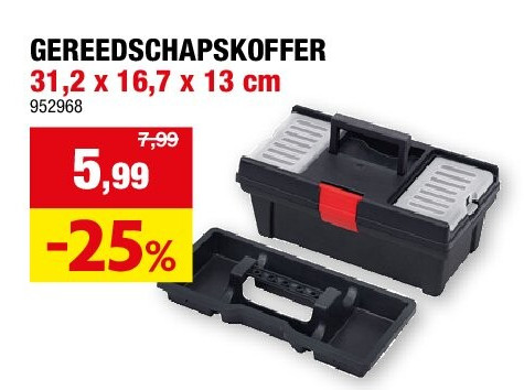 GEREEDSCHAPSKOFFER