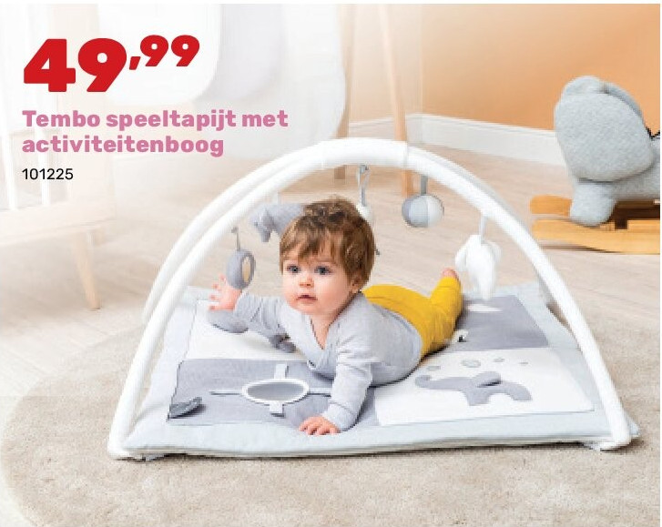 Tembo speeltapijt met activiteitenboog