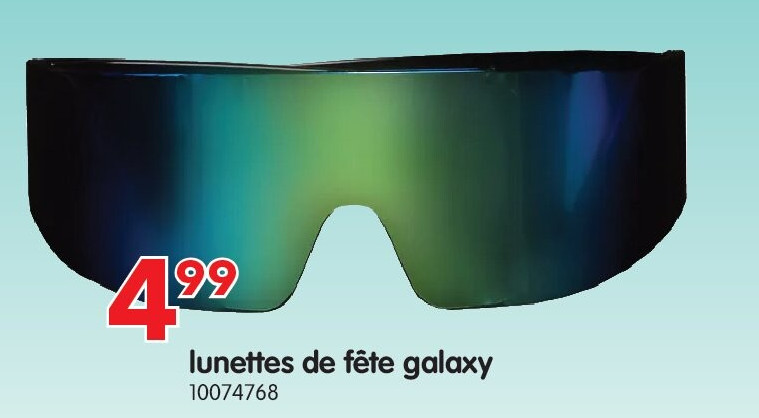lunettes de fête galaxy
