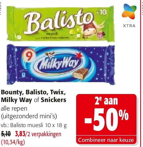 Balisto muesli 10 x 18 g