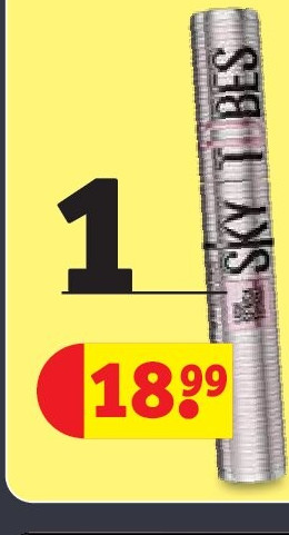 Maybelline New York Lash Sensational Sky Tubes Tubing Mascara