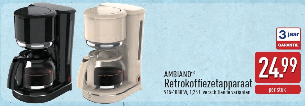 Retrokoffiezetapparaat