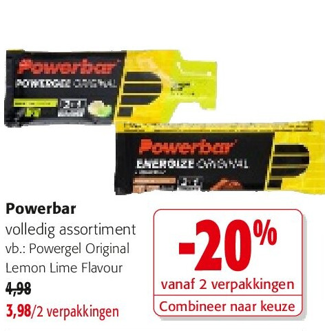 Powerbar Powergel Original Lemon Lime Flavour
