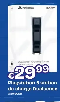 Playstation 5 station de charge Dualsense