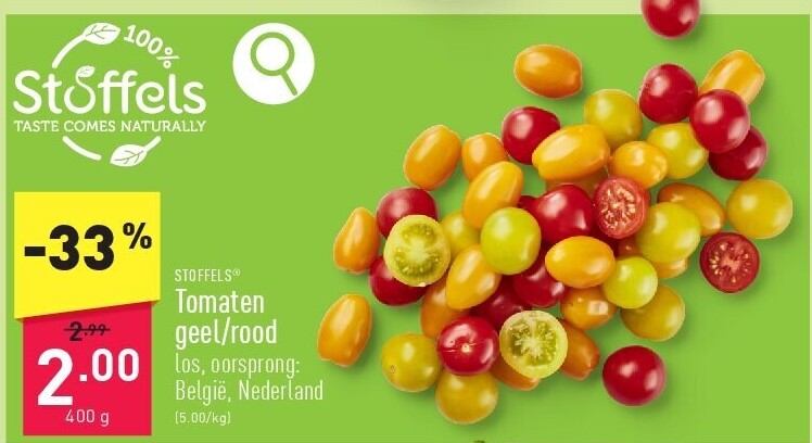 Tomaten geel/rood