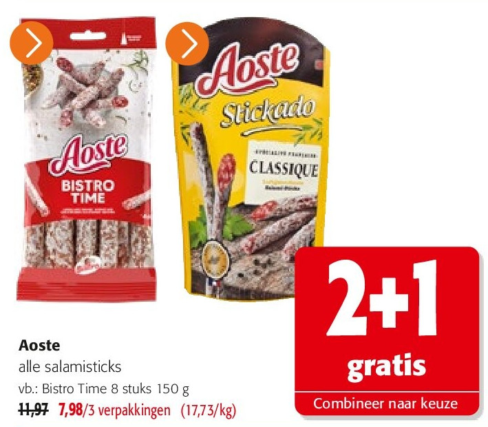 Aoste Bistro Time 8 stuks 150 g