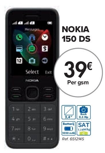 NOKIA 150 DS