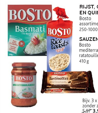 Bosto assortiment