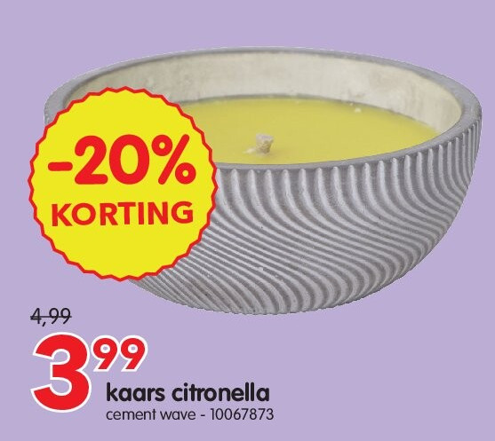 kaars citronella