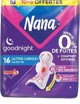 Serviettes hygiéniques Nana Goodnight
