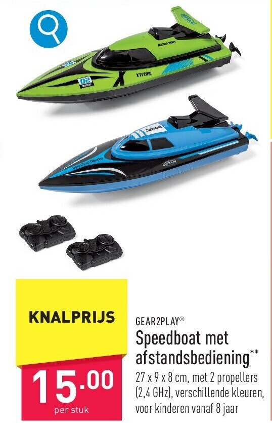 Speedboat met afstandsbediening
