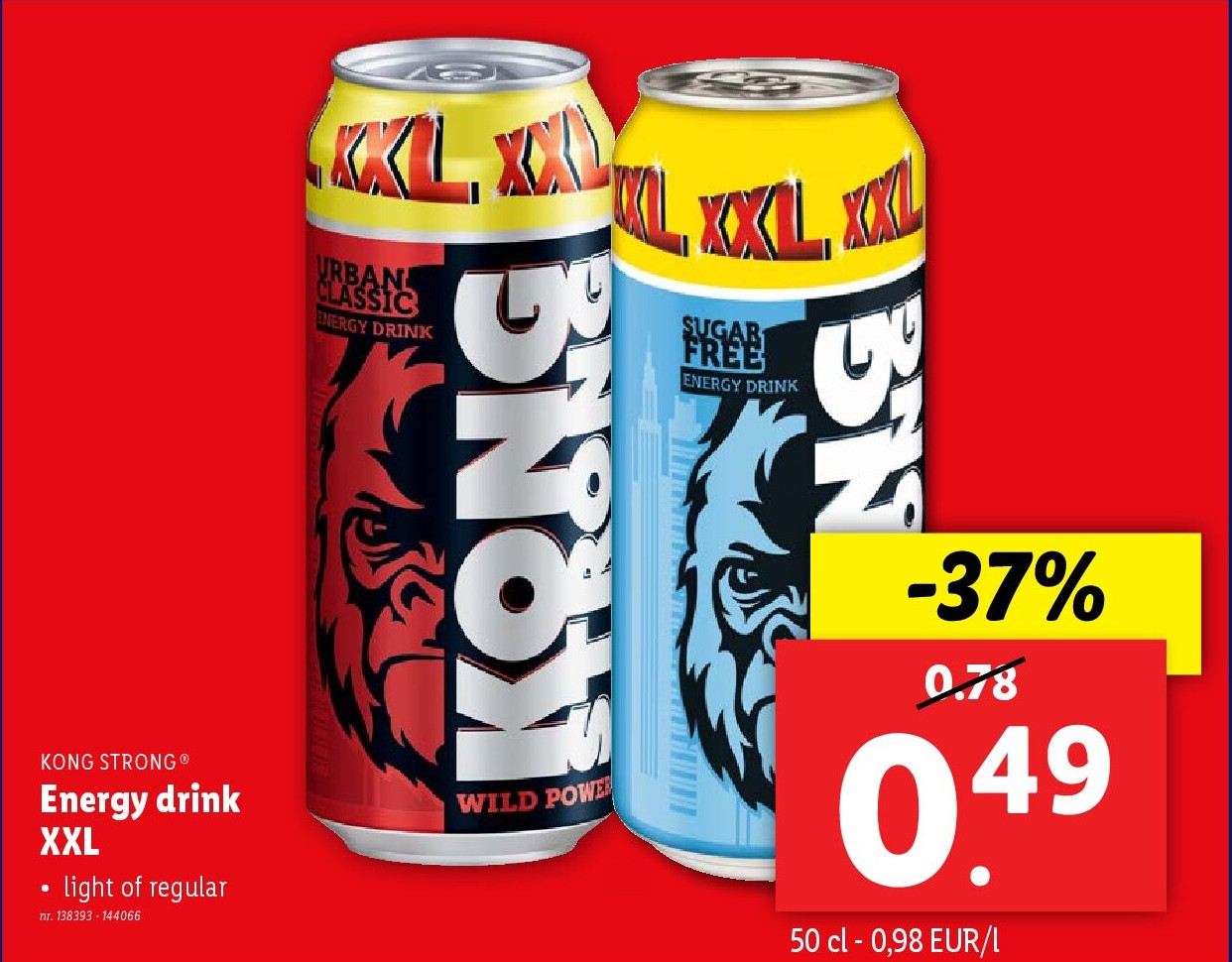Energy drink XXL