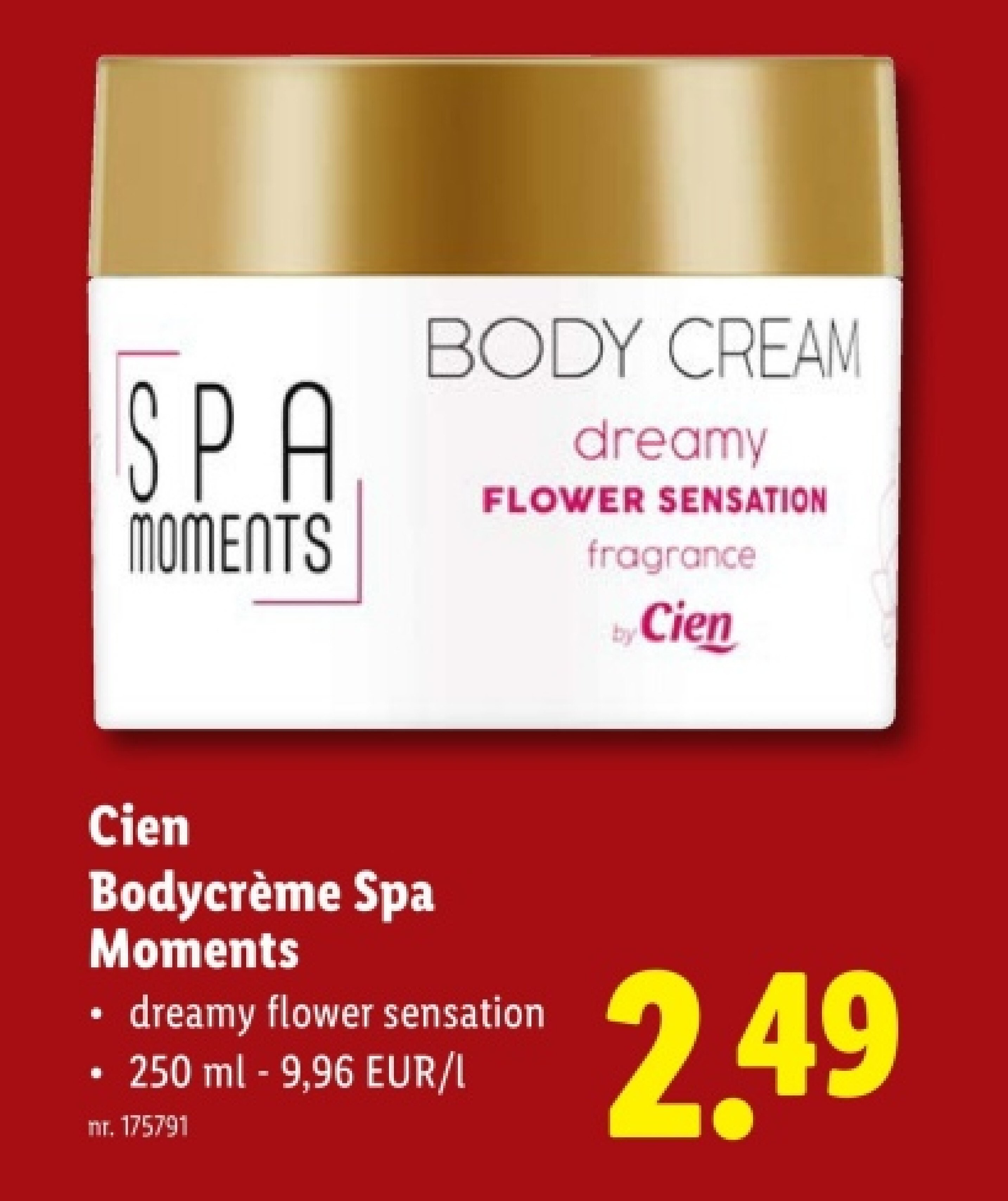 Bodycrème Spa Moments