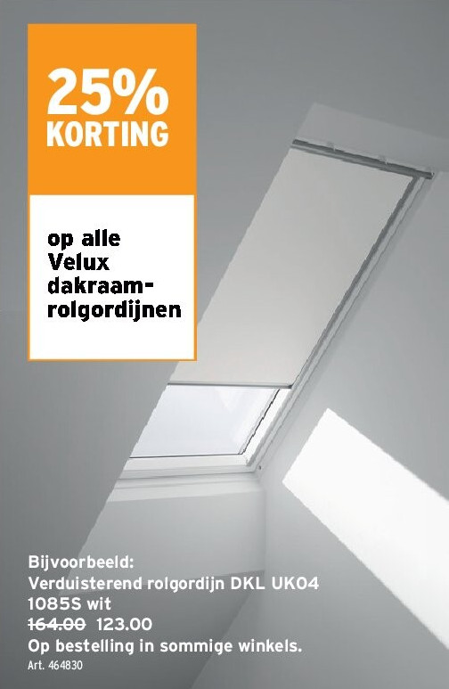 Verduisterend rolgordijn DKL UK04