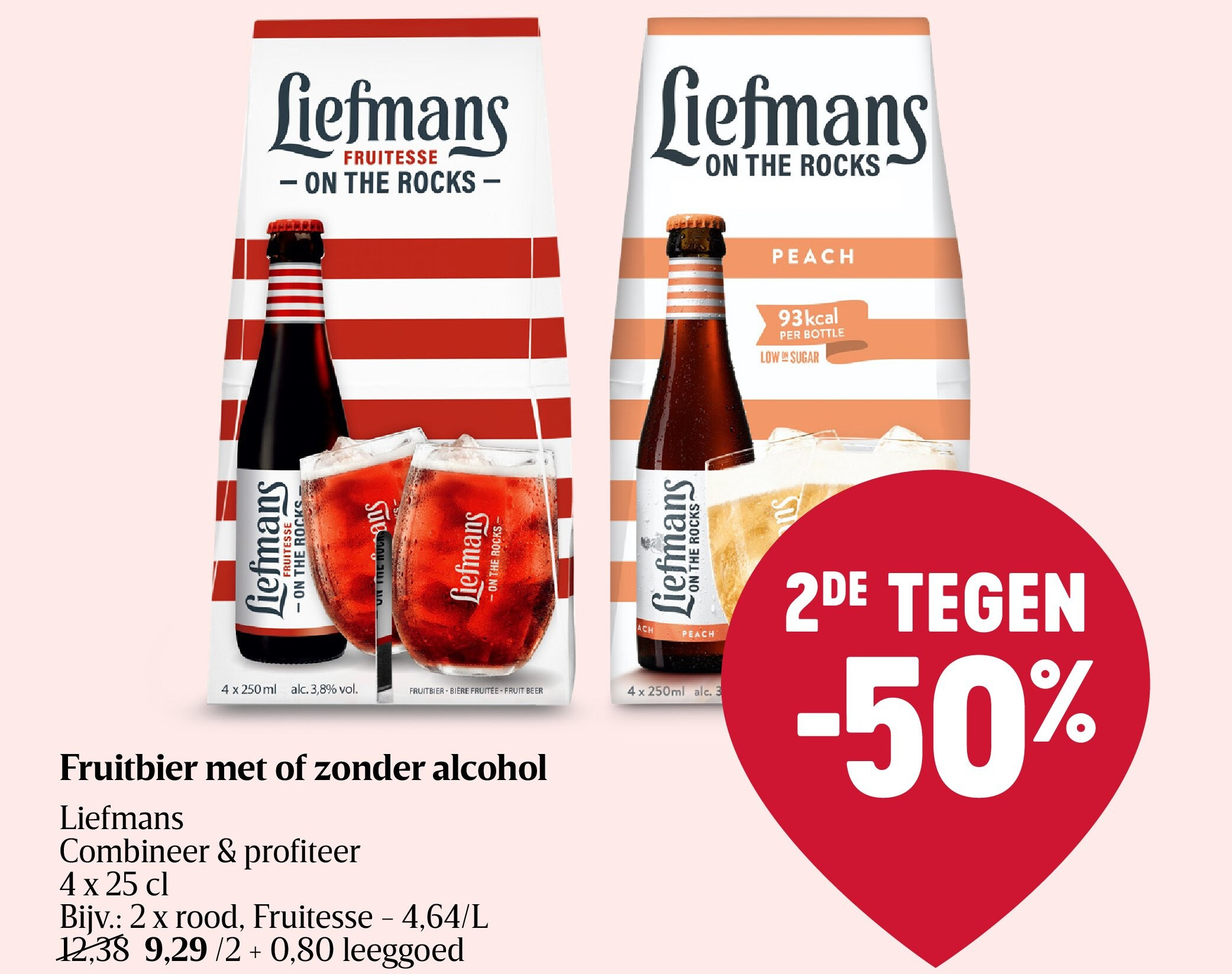 Fruitbier met of zonder alcohol