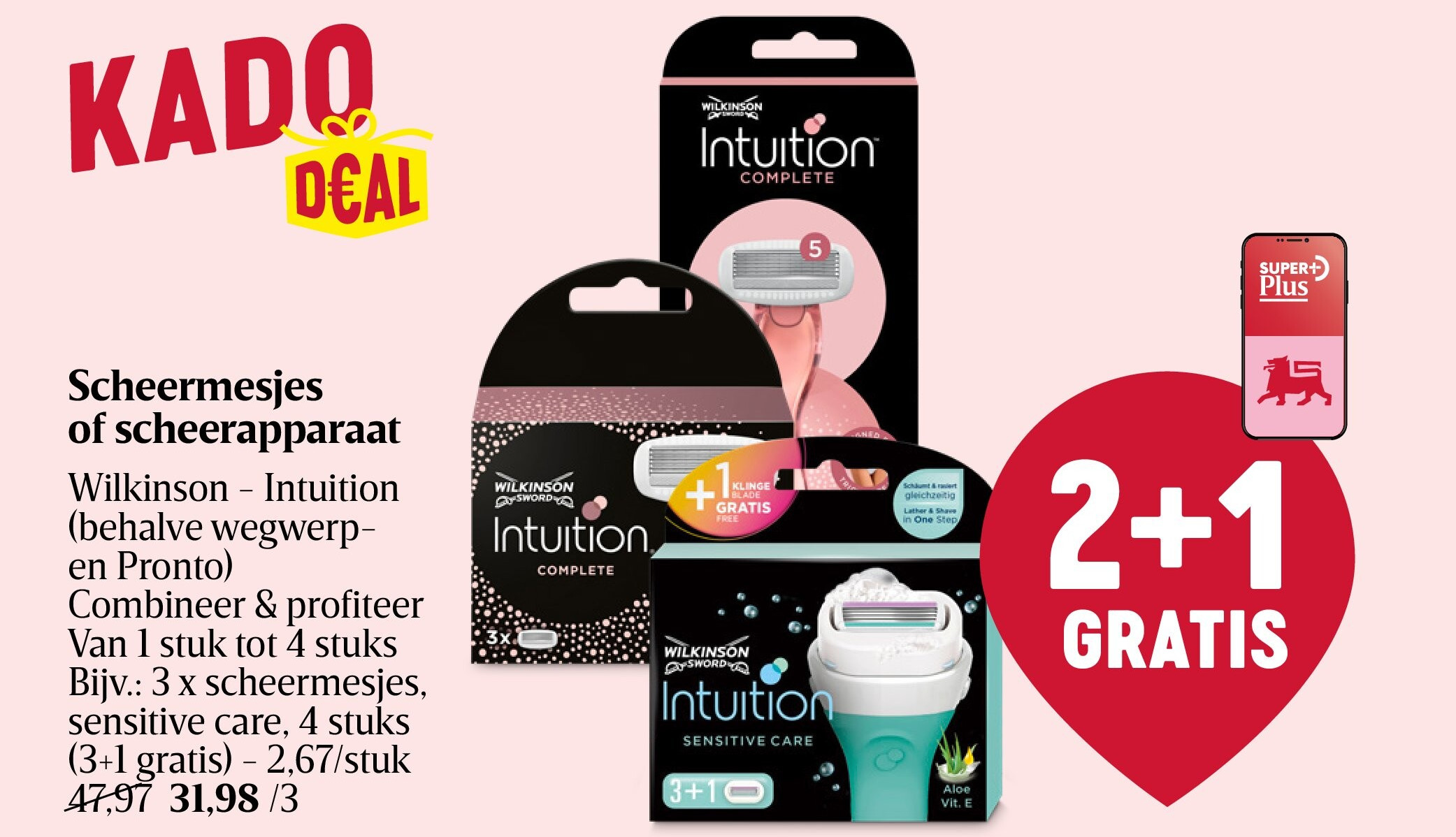 Scheermesjes of scheerapparaat