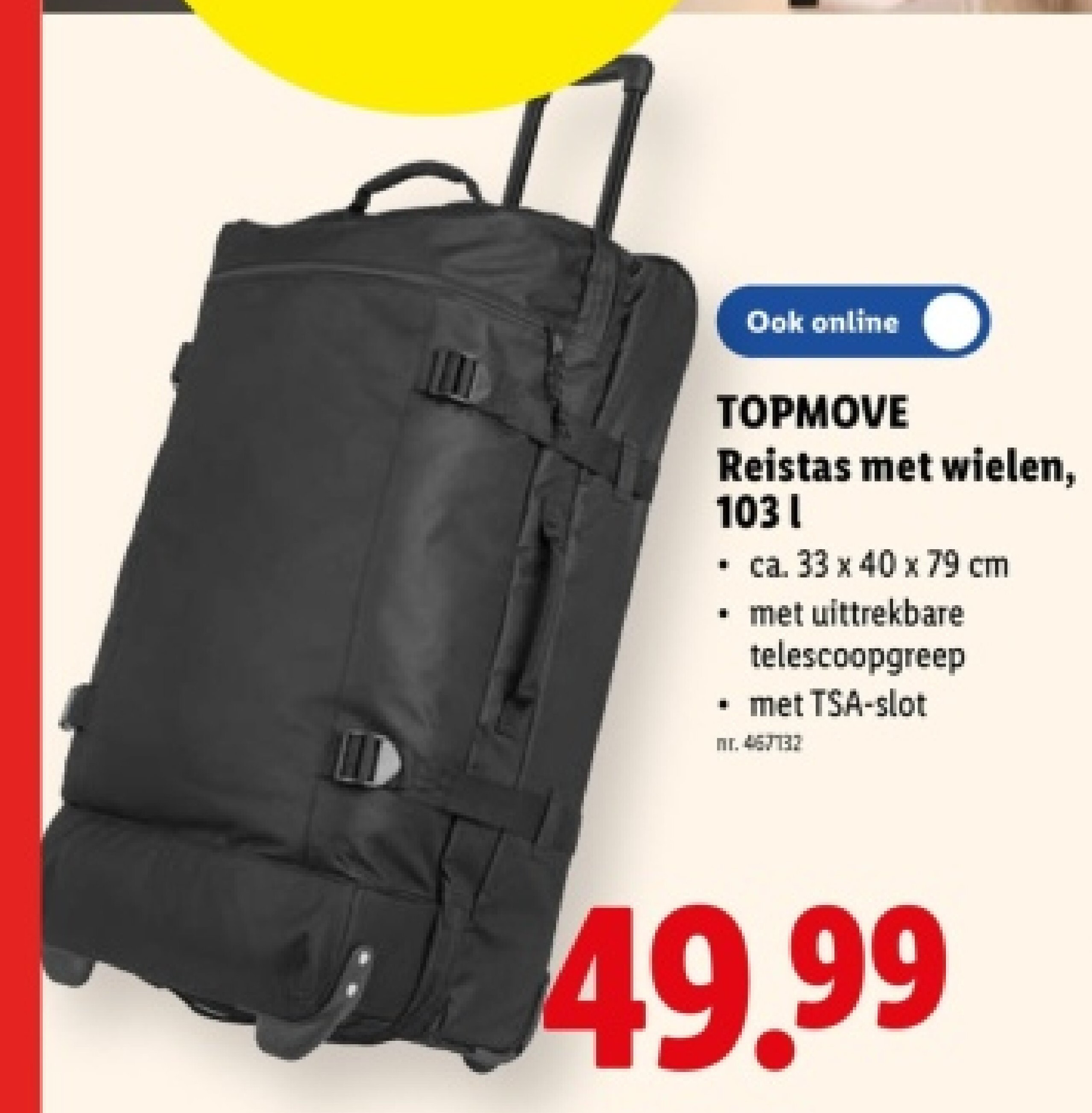 Reistas met wielen, 1031
