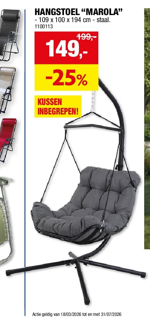 HANGSTOEL “MAROLA”