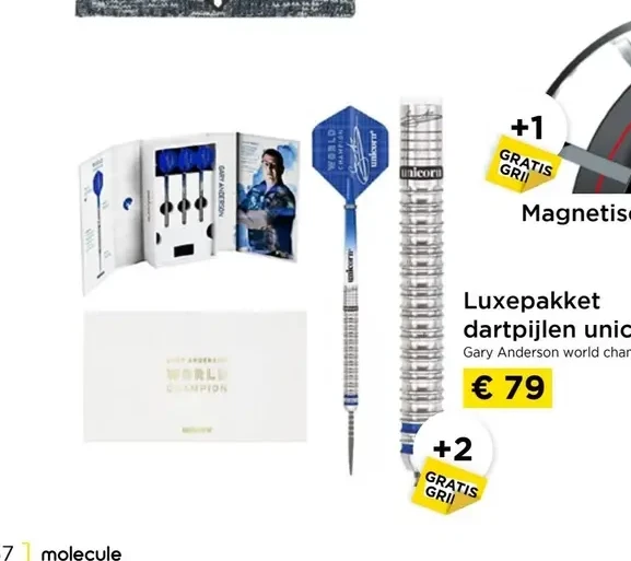 Luxepakket dartpijlen unicorn