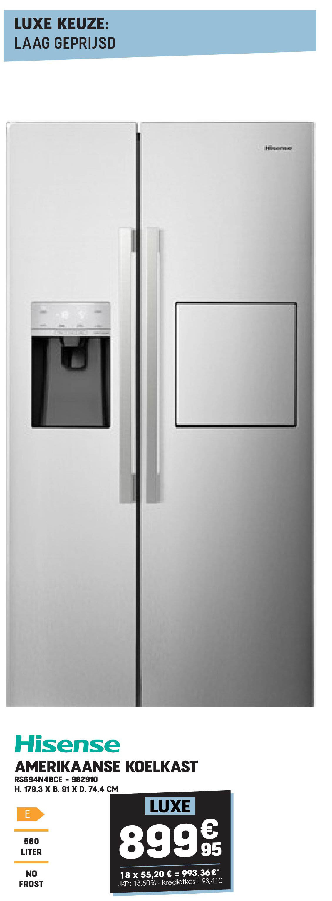 AMERIKAANSE KOELKAST