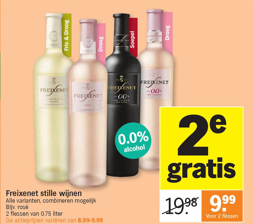 Freixenet stille wijnen