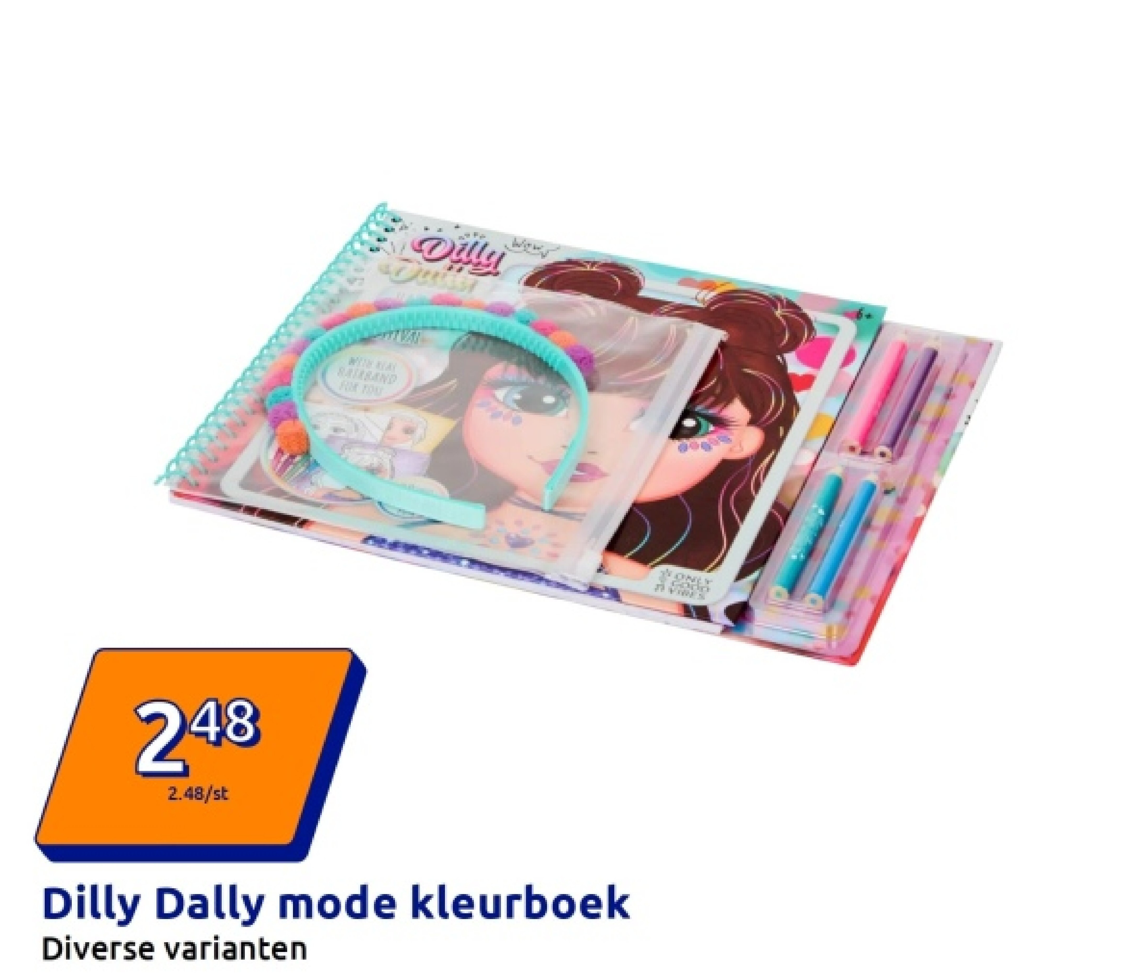 Dilly Dally mode kleurboek