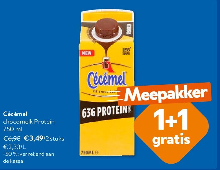 Cécémel chocomelk Protein 750 ml