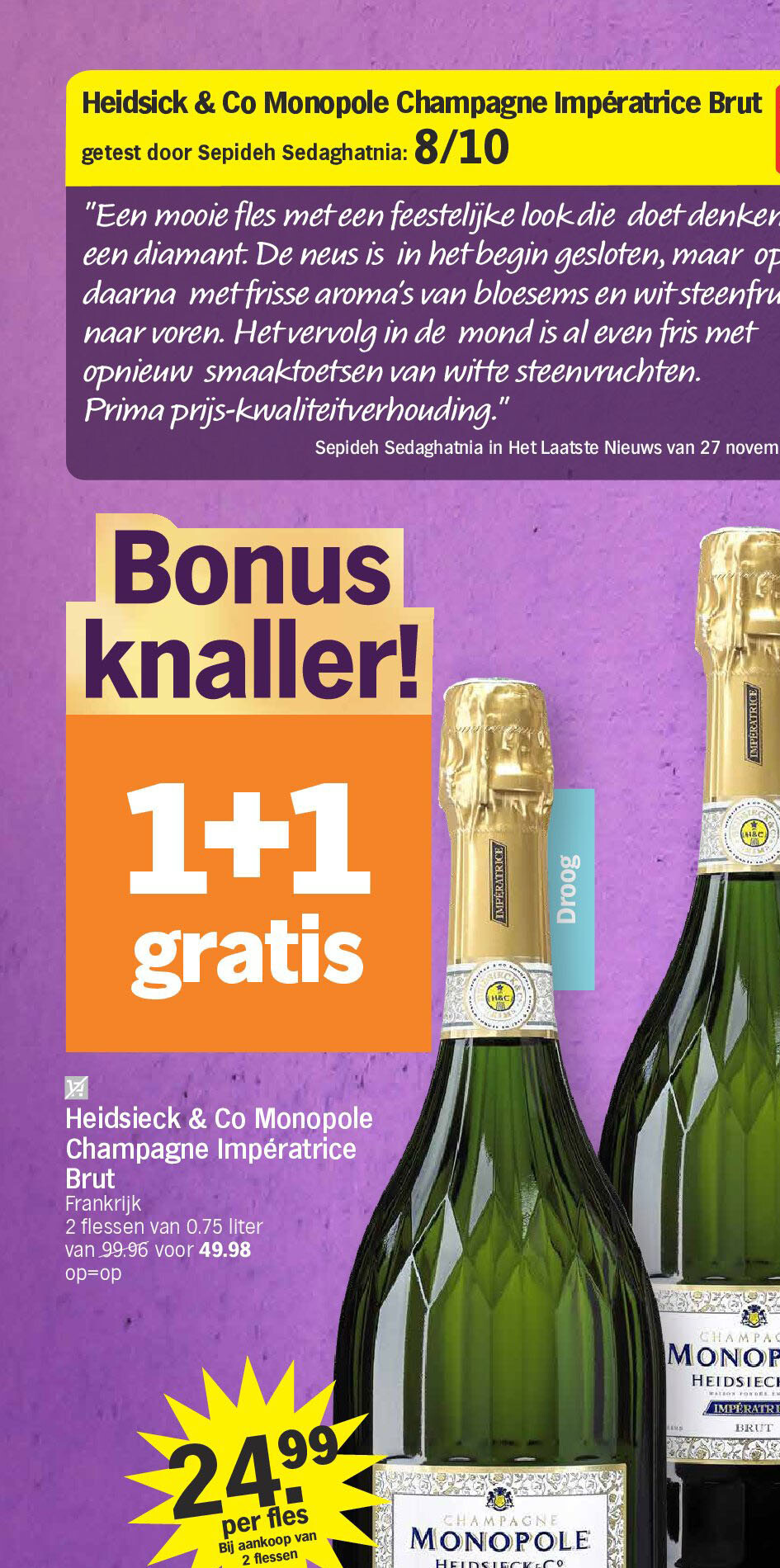 Heidsieck & Co Monopole Champagne Impératrice Brut