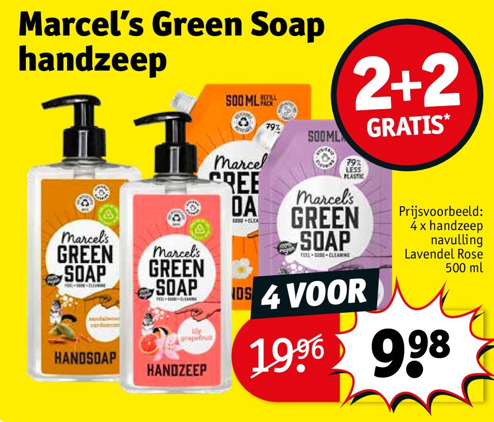 Marcel’s Green Soap handzeep