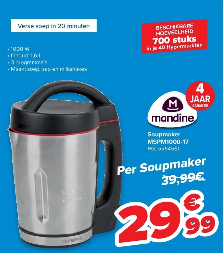 Soupmaker MSPM1000-17
