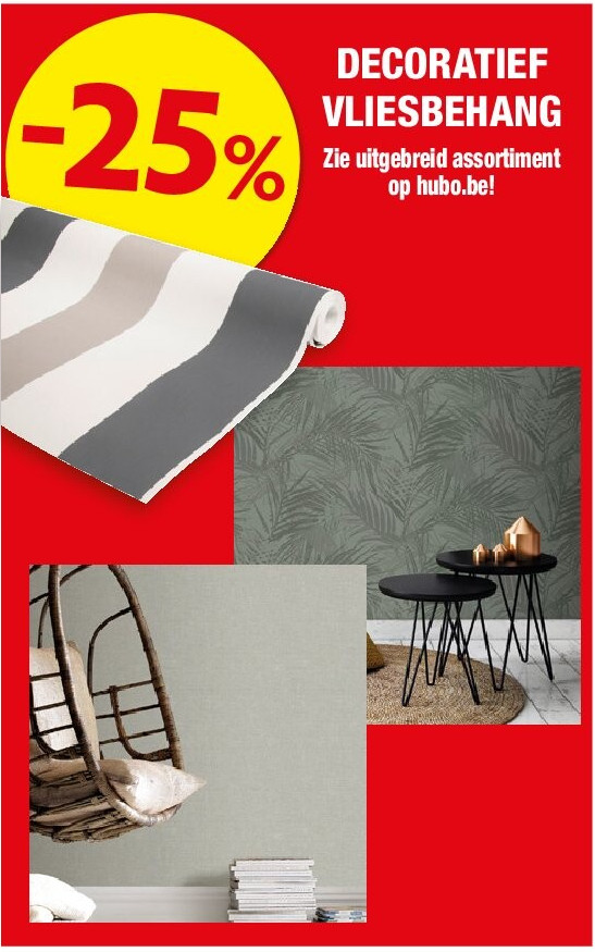 DECORATIEF VLIESBEHANG