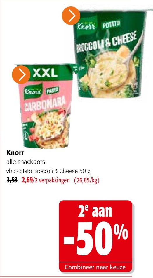 Knorr Potato Broccoli & Cheese 50 g