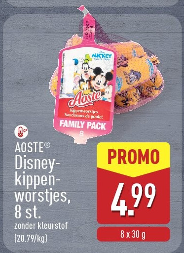 Disneykippen­ worstjes, 8st.