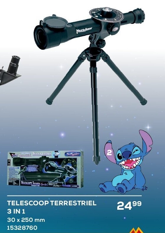 TELESCOOP TERRESTRIEL 3 IN 1