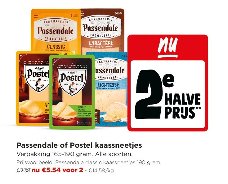 Passendale of Postel kaassneetjes