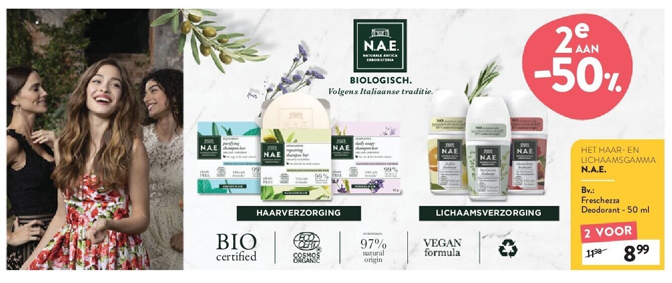 N.A.E. Freschezza Deodorant - 50 ml