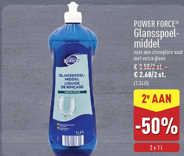 Glansspoel middel