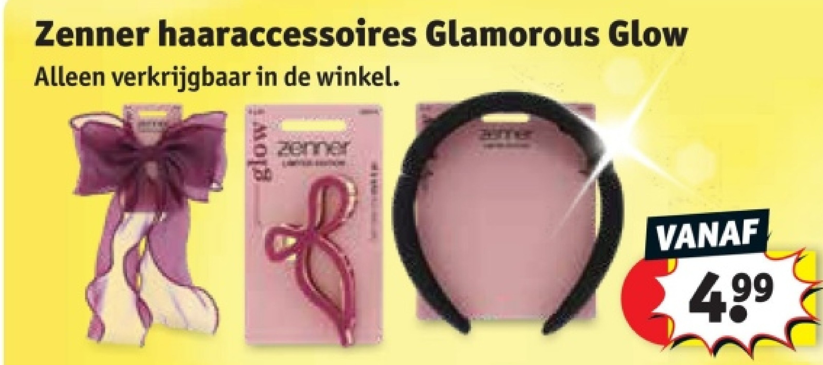 Zenner haaraccessoires Glamorous Glow
