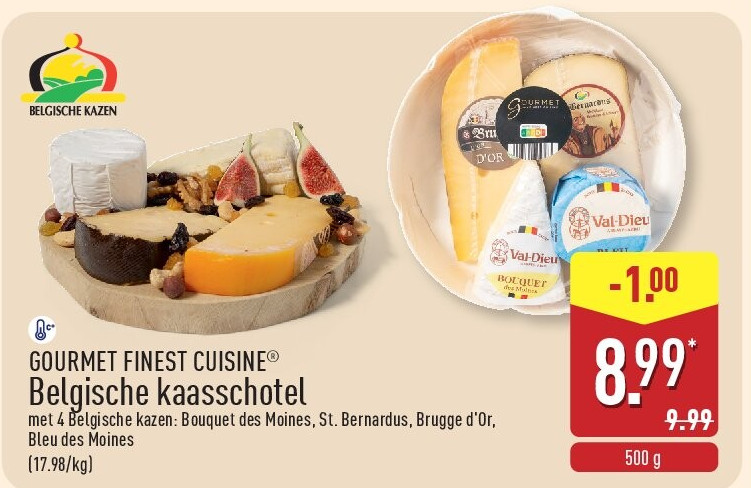 Belgische kaasschotel