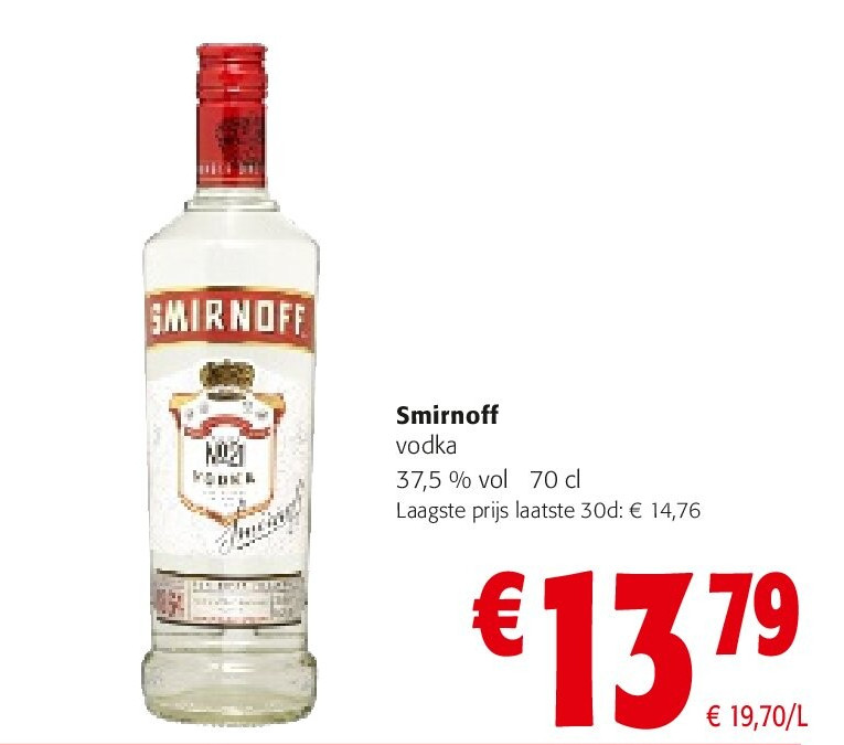 Smirnoff vodka