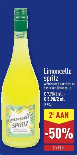 Limoncello spritz