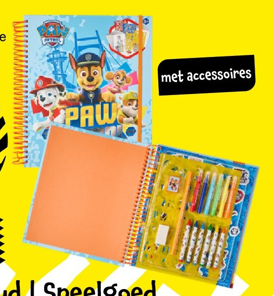 Kleurboek met accessoires