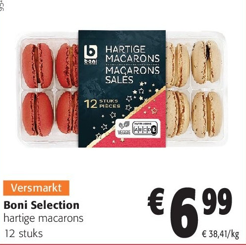 Boni Selection hartige macarons 12 stuk