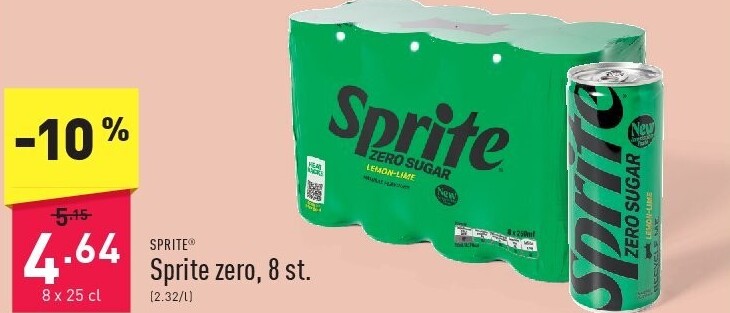 Sprite zero, 8st.