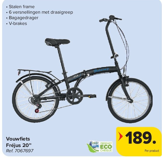 Vouwfiets Fréjus 20’’