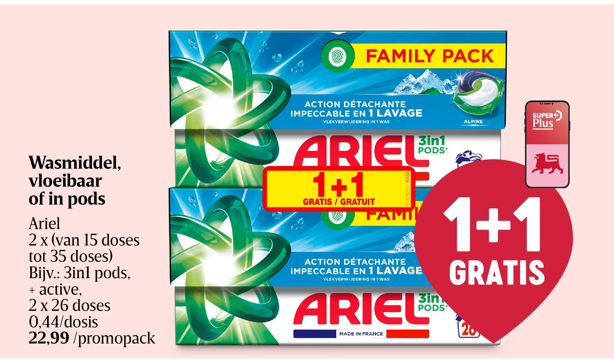 Wasmiddel, vloeibaar of in pods