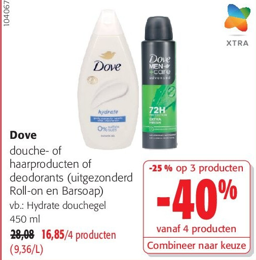 Dove Hydrate douchegel 450 ml