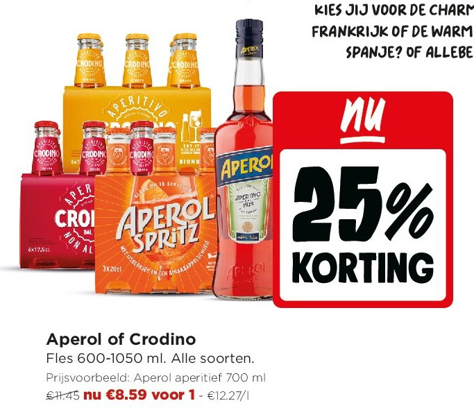 Aperol of Crodino