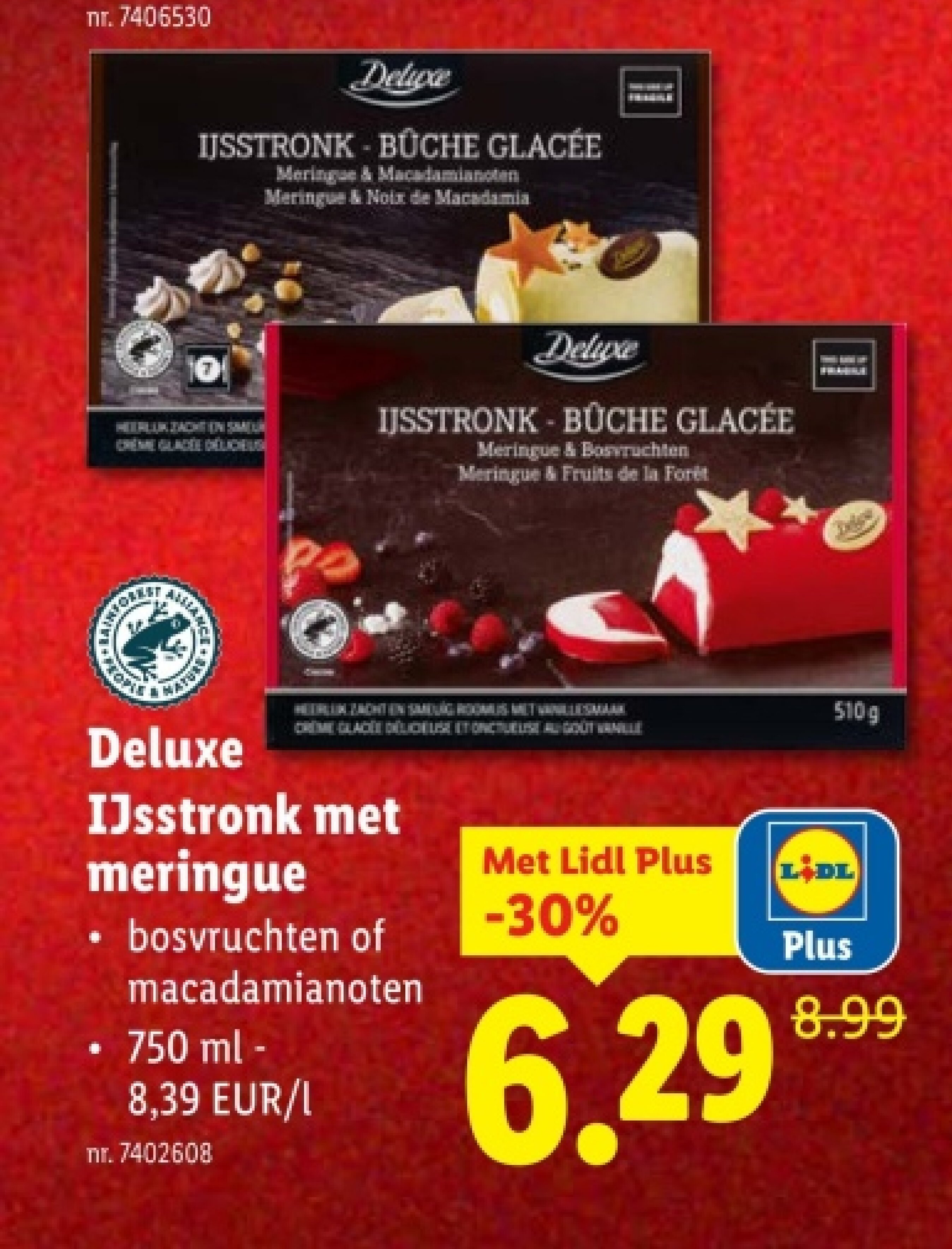 IJsstronk met meringue