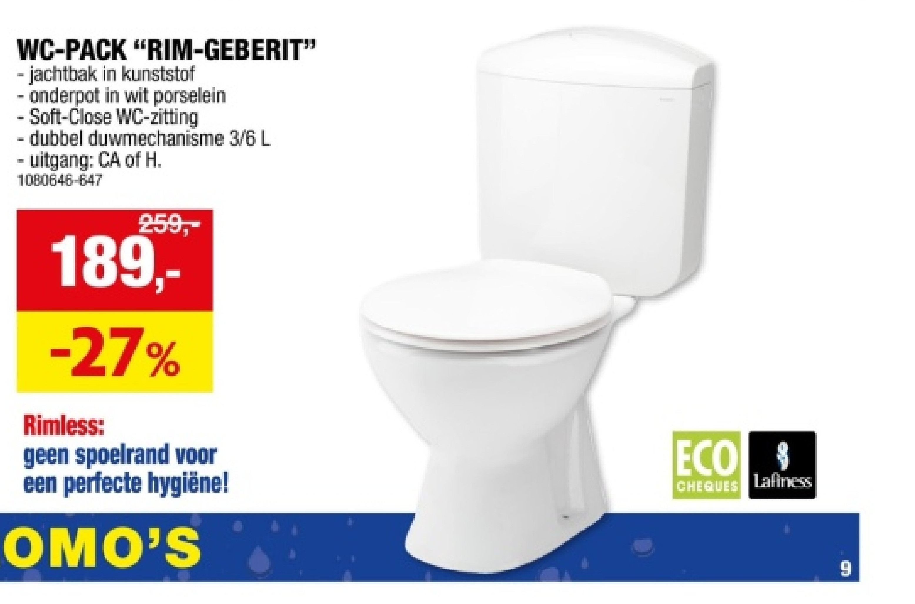 WC-PACK "RIM-GEBERIT"